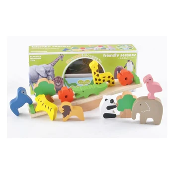 

Baby Balance Training Building Blocks Colorful Preschool enlightenment wooden Stacking Desk Game Early Education Toys