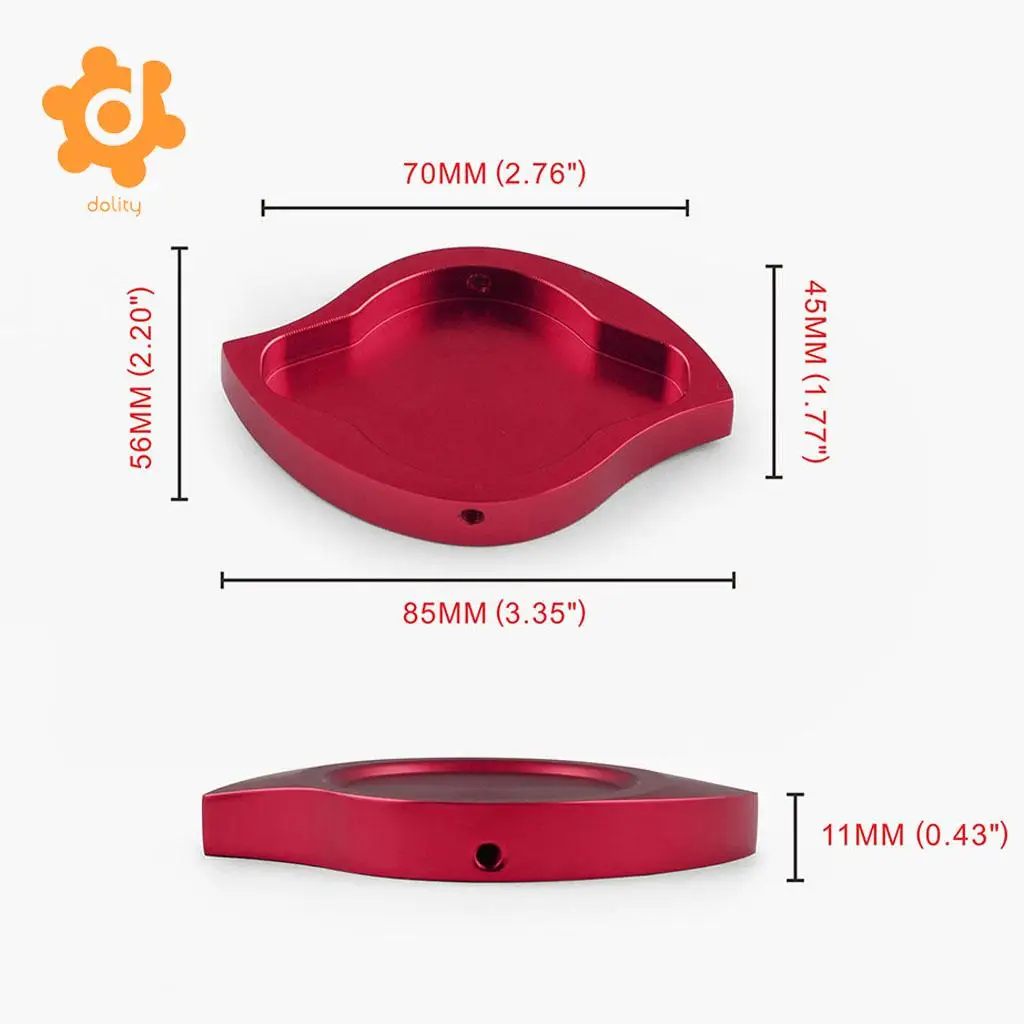 dolity Car Aluminum Alloy Oil Fuel Tank Cap Cover for   for Honda for Mazda for Kia