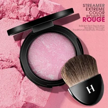 Henlics Merek Bronzer Blush Palette Makeup Panggang Pipi Warna Perona Pipi Mudah Dipakai Make Up Natural(China)