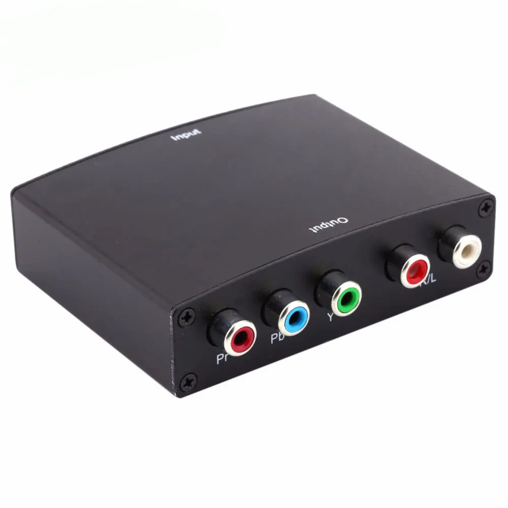 

1080P HDMI To RGB Component YPbPr Video And R/L HDTV Audio Adapter Converter 5V DC Power Supply With US/AU/EU/UK Plug Adapter