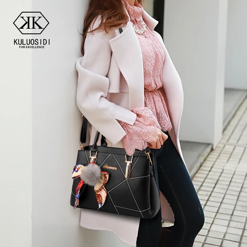 À Pour noir bourgogne Arc En Messager bleu Beige Sacs Cuir Main Rubans rose Les De Sac 2018 Femme Bandoulière Femmes 5HAzaWY