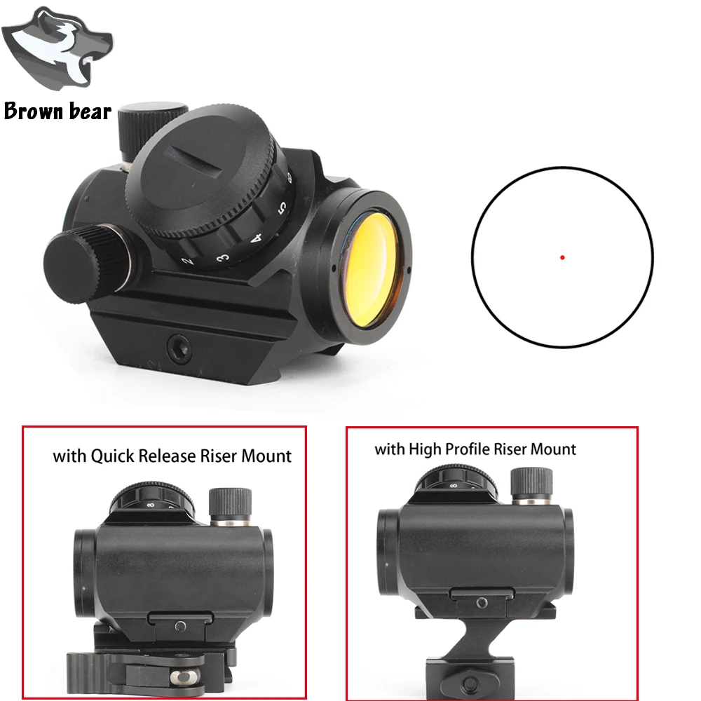 W быстросъемная база Вивер Пикатинни Маунт низкая мощность компактный 1X21 3 MOA Red Dot прицел для тактических охотничьих прицелов