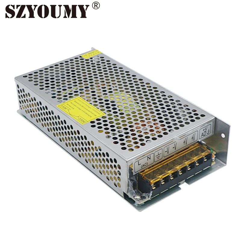 SZYOUMY AC100V-250V Switching Power Supply LED Driver 12V Adapter 12.5A transformer DHL Fast Shipping | Освещение