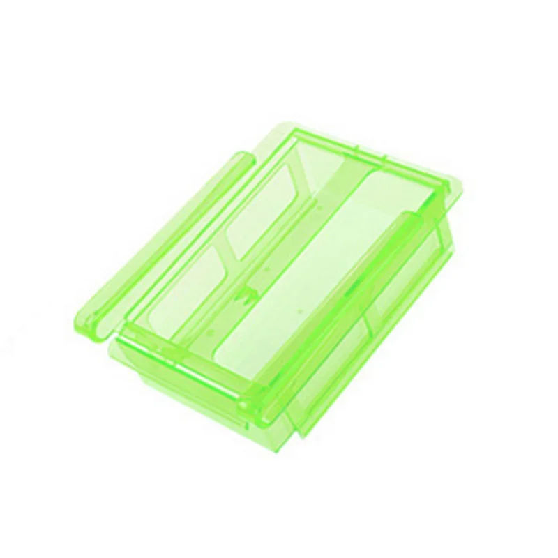 Urijk ящик для хранения на холодильник, стеллаж для хранения, ящик для кухни, аксессуары, подвесной органайзер, 16,5x15 см - Цвет: green 21x15cm