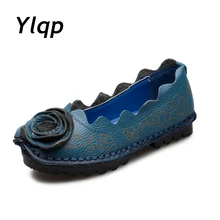 Новинка; модная удобная обувь на мягкой подошве; женская обувь из натуральной кожи на плоской подошве; повседневные Мягкие Мокасины для мам; мокасины; женская обувь для вождения