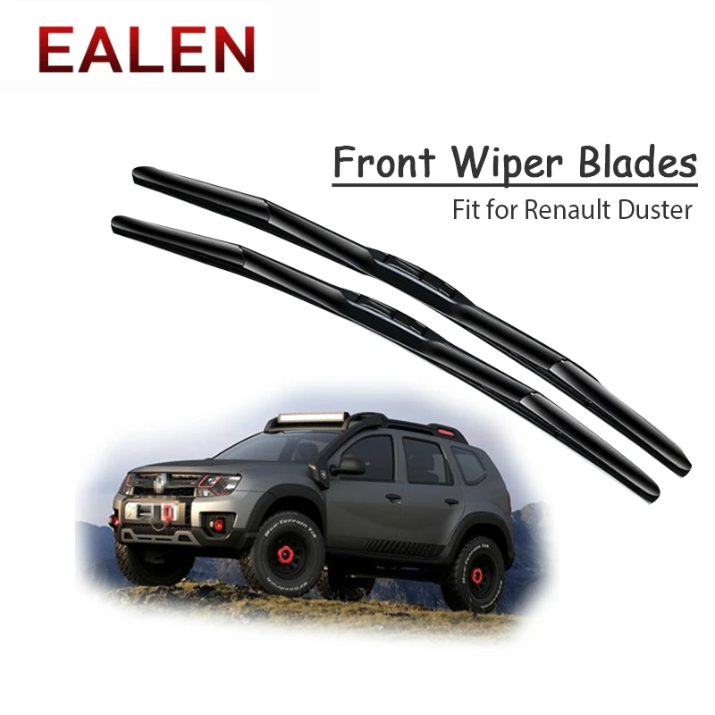 

EALEN For Renault Dacia Duster MK1 MK2 2018 2017-2009 Windscreen Original Accessories 1Set Rubber Car Front Wiper Blade Kit