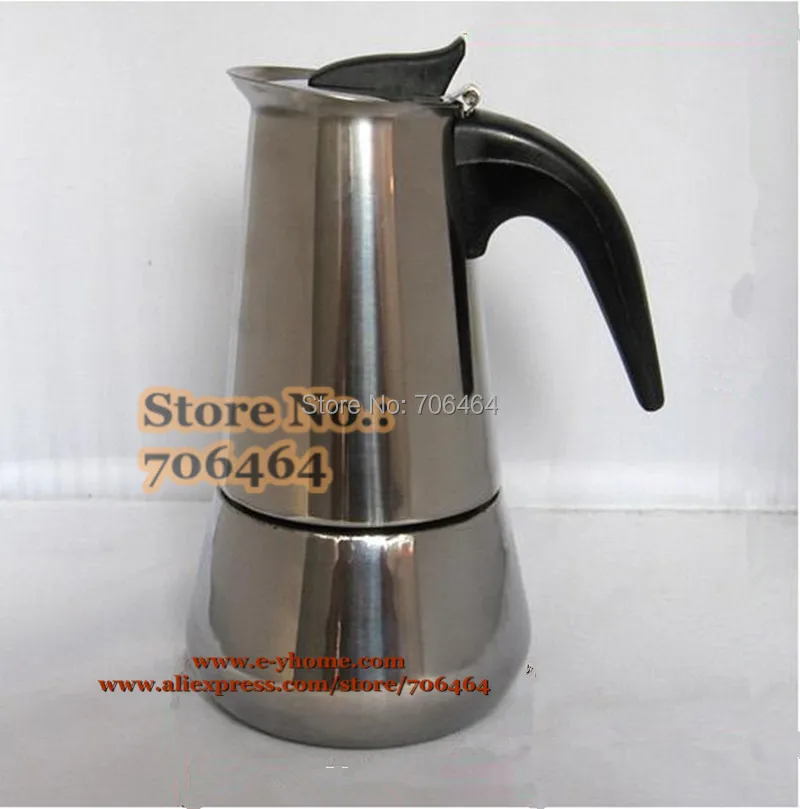 Высококачественная Кофеварка YH102 V с 6 чашками из нержавеющей стали|moka pot|coffee