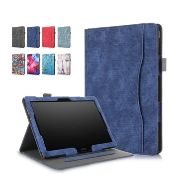 

Luxury Case for Lenovo Tab P10 TB-X705F TB-X705L TB-X605F Case Smart Flip PU Leather Stand Cover for Lenovo Tab M10 10.1'' Shell