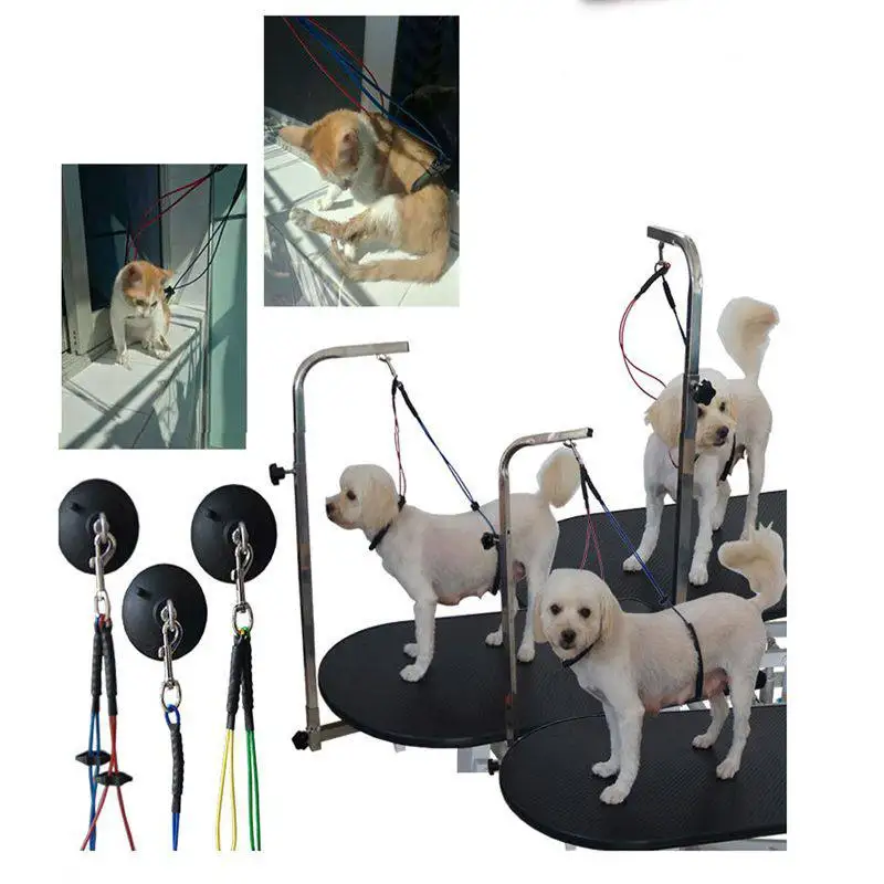 

Soft Pet Dog Grooming Loop Table Arm Body Noose Holder Restraint Rope Harness For Dogs Cats Grooming Standing Training