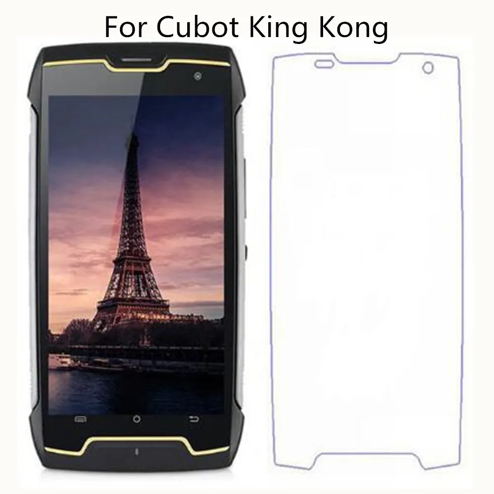 

2pcs New Screen Protector phone For Cubot King Kong Tempered Glass SmartPhone Film Protective Cover