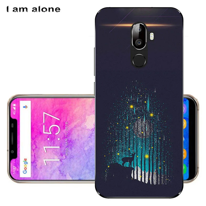 Чехлы для телефонов I am alone для Oukitel U18, 5,85 дюйма, ТПУ, модные, милые, цветные, для мобильных телефонов Oukitel U18, сумки - Цвет: Solf TPU H15