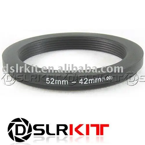 52 мм 42 Шаг вниз фильтр кольцо шаговый адаптер|filter ring|filter adapteradapter filter |