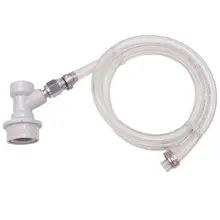 Шаровой замок Газовая линия в сборе 3 фута(92 см) 1/" ID x 1/2" OD ПВХ трубы пищевого качества доморощенного пива Kegging оборудование