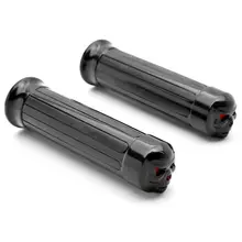 Motorcycle For Harley Davidson models 1970 - 2010 Black Skull Skeleton Red Eye Manopole Moto Hand Grips Pair Custom Motorcycle Motorcycle For Harley Davidson models 1970 - 2010 Black Skull Skeleton Red Eye Manopole Moto Hand Grips Pair Custom Motorcycle