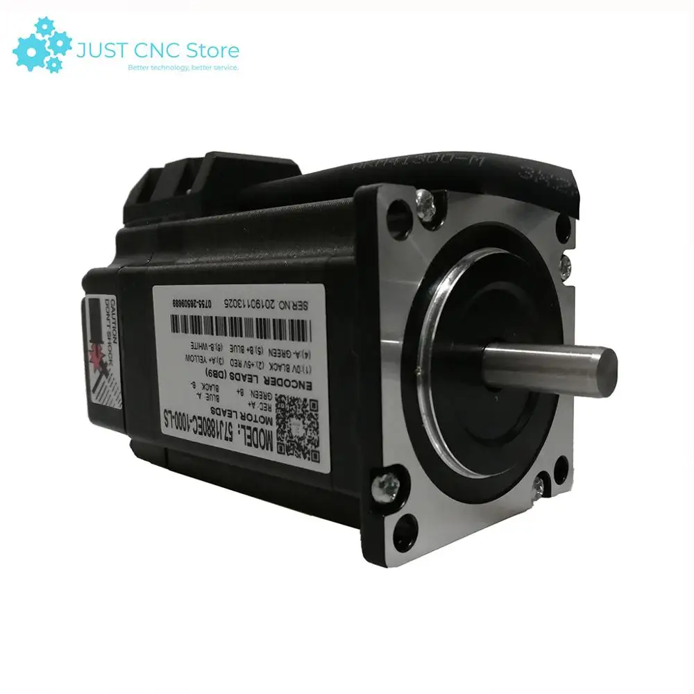 

JMC Nema 57 stepper motor two phase closed-loop J1880EC-1000 static torque 2.2N.m rated current 5A