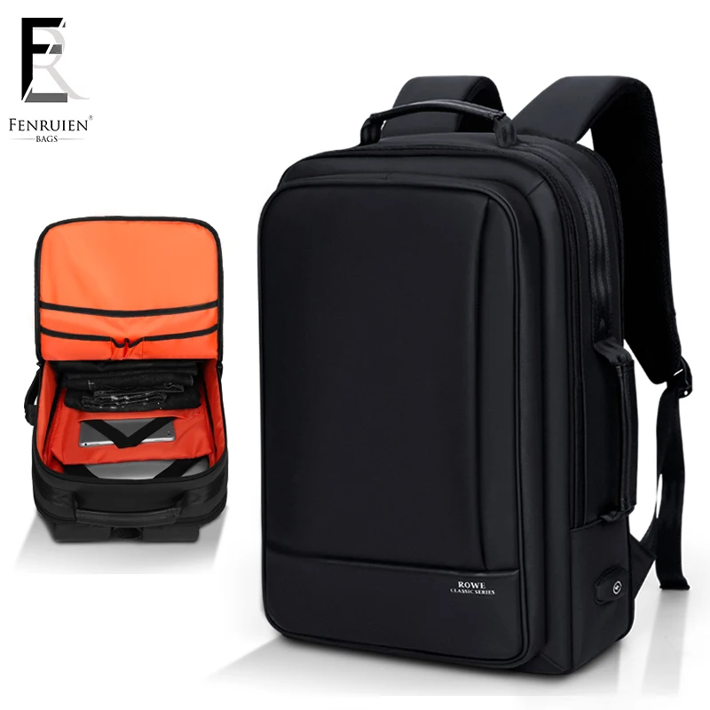 

FRN Multifunction Business 15 inch Laptop Backpack Men Travel College Student Bag High Capacity Backpack Waterproof Male Mochila