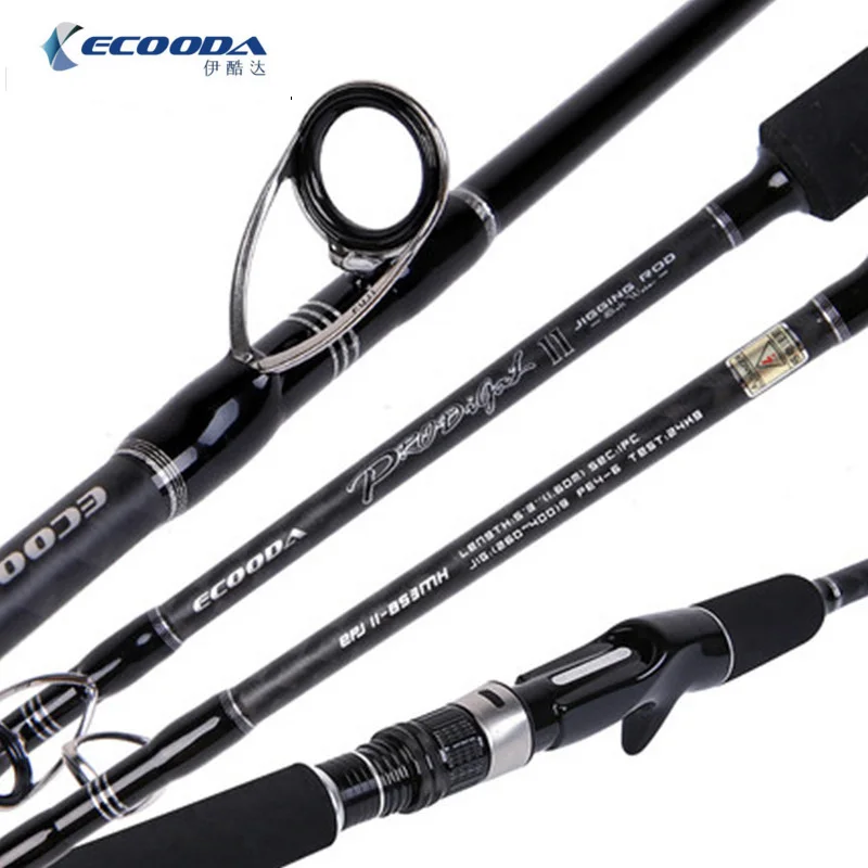 ECOODA EPJ II Jigging Rod Full Fuji Parts односекционный 1 6 м/1 68 52 м Спиннинг/литой стержень Corss