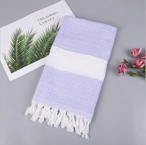 

Turkish 100% Cotton Peshtemal,Hammam Authentic Beach Towel USA