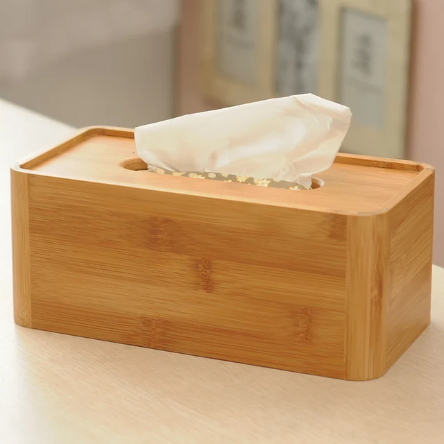 Home Paper Box Creative Bamboo Tissue Modern Simple Home Paper Box Creative Bamboo Tissue Modern Simple Holder Living Room