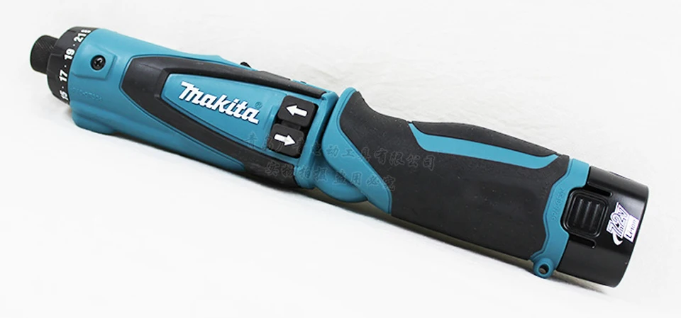 Япония Makita DF010DSE зарядная отвертка электрическая отвертка Складной Тип Двойной литиевой батареи легкий дизайн