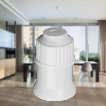 

E27 Plastic Hanging Lamp Thread Base Screw Light Bulb Ceramics Socket Holder Flame Retardant Durable Safe Non Electric leakag