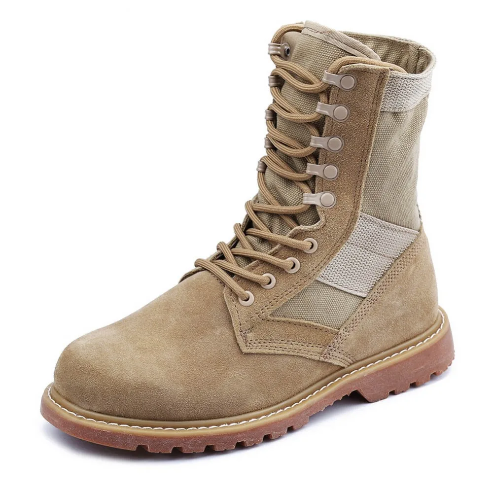 

Lightweight Military Combat Tactical Boots Men's Hiking Sneakers Outdoor Trekking Shoes For Camping Hunting Boot Spring