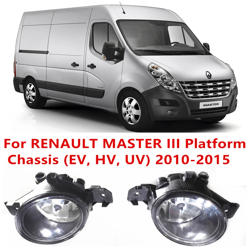 For RENAULT MASTER III Platform Chassis (EV, HV, UV) 2010 2015 Fog