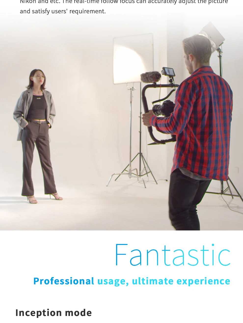 Feiyutech ak4500 3-axis handheld cardan dslr camera