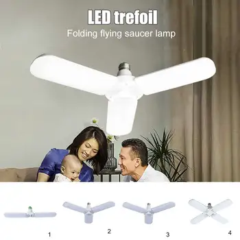 

Foldable Garage Light LED Light Bulb Super Bright Angle Adjustable Home Ceiling Lights QJS Shop
