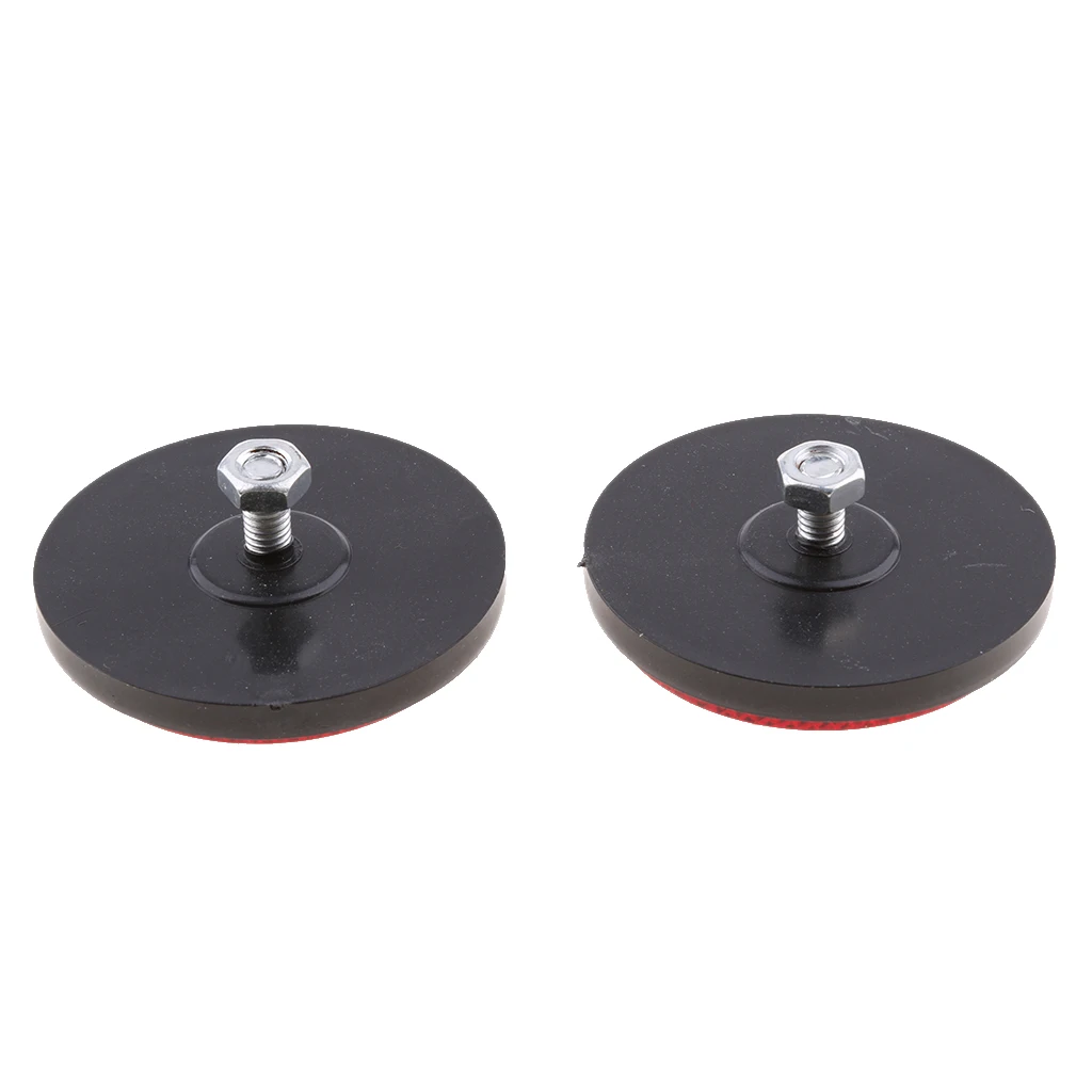 8 pcs 2 Inch Round High Visibility Reflective Reflector Light Assembly for Motorcycles Motor ATV Bikes Dirt Bike  Red & Orange