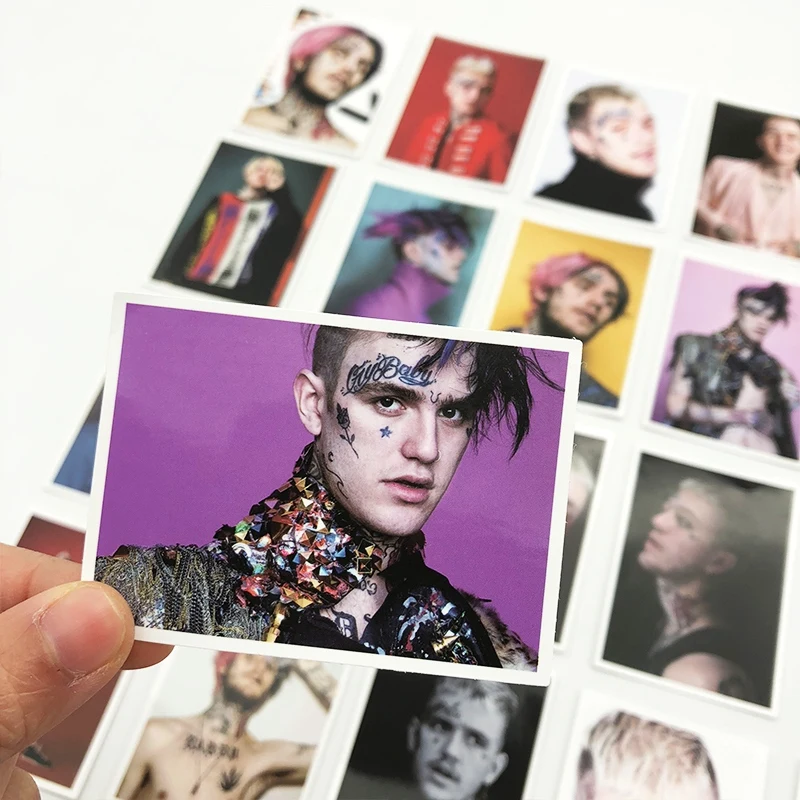 25 шт. смешанный Lil Peep плакат стикер граффити рок музыка наклейка s для ноутбука багаж скейтборд водонепроницаемый DIY игрушка наклейка