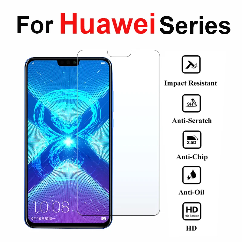 

Protective Glass On For Huawei Honor 8x max 8 lite 8c Screen Protector Huawey 8c Tempered Huawai 8 lite Glas Protection Film