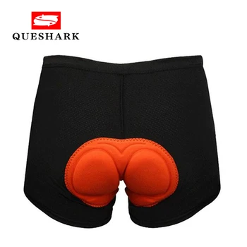 

Queshark Bicycle Comfortable Sponge Underwear Dry-Quick Bike Short Pants Cycling Shorts Size S-XXXL For Men and Women