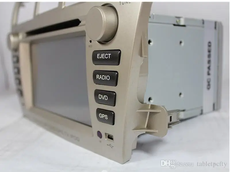 Flash Deal 7" Car DVD player with GPS(opt),USB/SD,AUX,BT/TV,car multimedia audio Radio stereo for TOYOTA VIOS 2007 2008 2009 2010 2011 2012 9