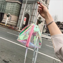 Новые женские сумочки пельменей, ПВХ треугольная посылка, сумки-мессенджеры для девочек, мини-сумки