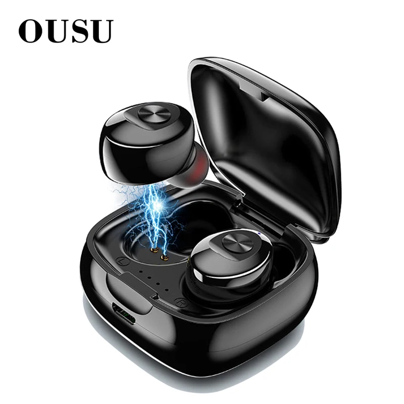 OUSU mini Bluetooth 5 0 наушники для телефона i10 TWS беспроводные свободные ecouteur sans fil bluetooth |