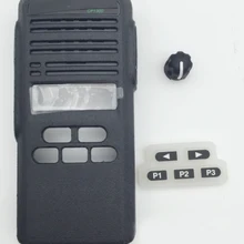 5 шт. черный корпус передняя крышка+ регулятор громкости для Motorola CP1300 CP1308 аксессуары для портативного радио