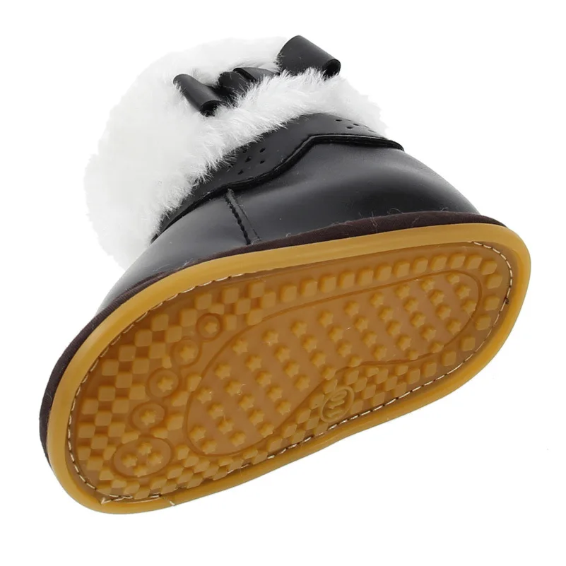 Новые детские зимние ботинки; детские ботинки; теплые зимние ботинки; нескользящая обувь для малышей