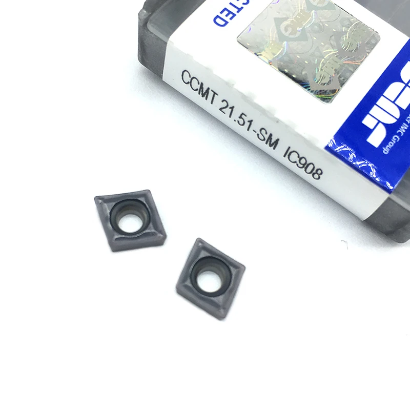 SHR 10 шт. Iscar CCMT060204 SM IC908 инструменты для расточка CCMT 060204 карбида вставки токарный