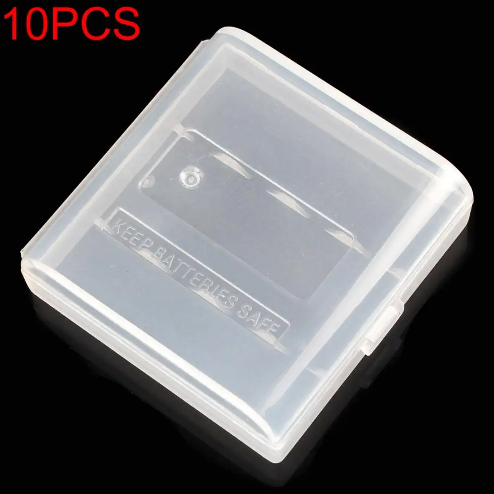 

10pcs Hard Plastic Battery Case Holder Storage Box Organizer for AAA Battery Container
