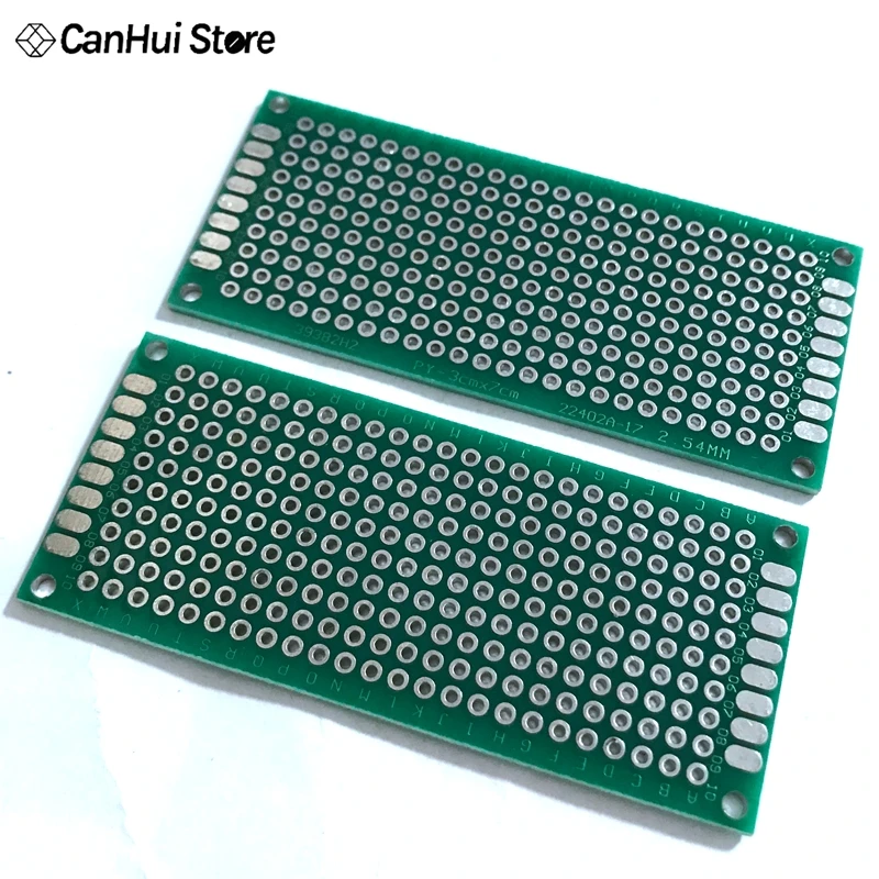 5 шт./лот двухсторонний прототип 3x7 PCB Diy универсальная печатная плата см 3*7