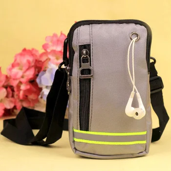 

Mini Phone Bag Crossbody Bags Waist Pouch Purse with Earphone Hole LXX9