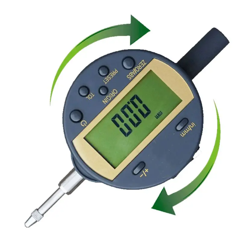 0-12.7x0.01mm ABS источник цифровой индикатор IP54 источник электронный циферблатный индикатор толщина микрометра измерительные инструменты