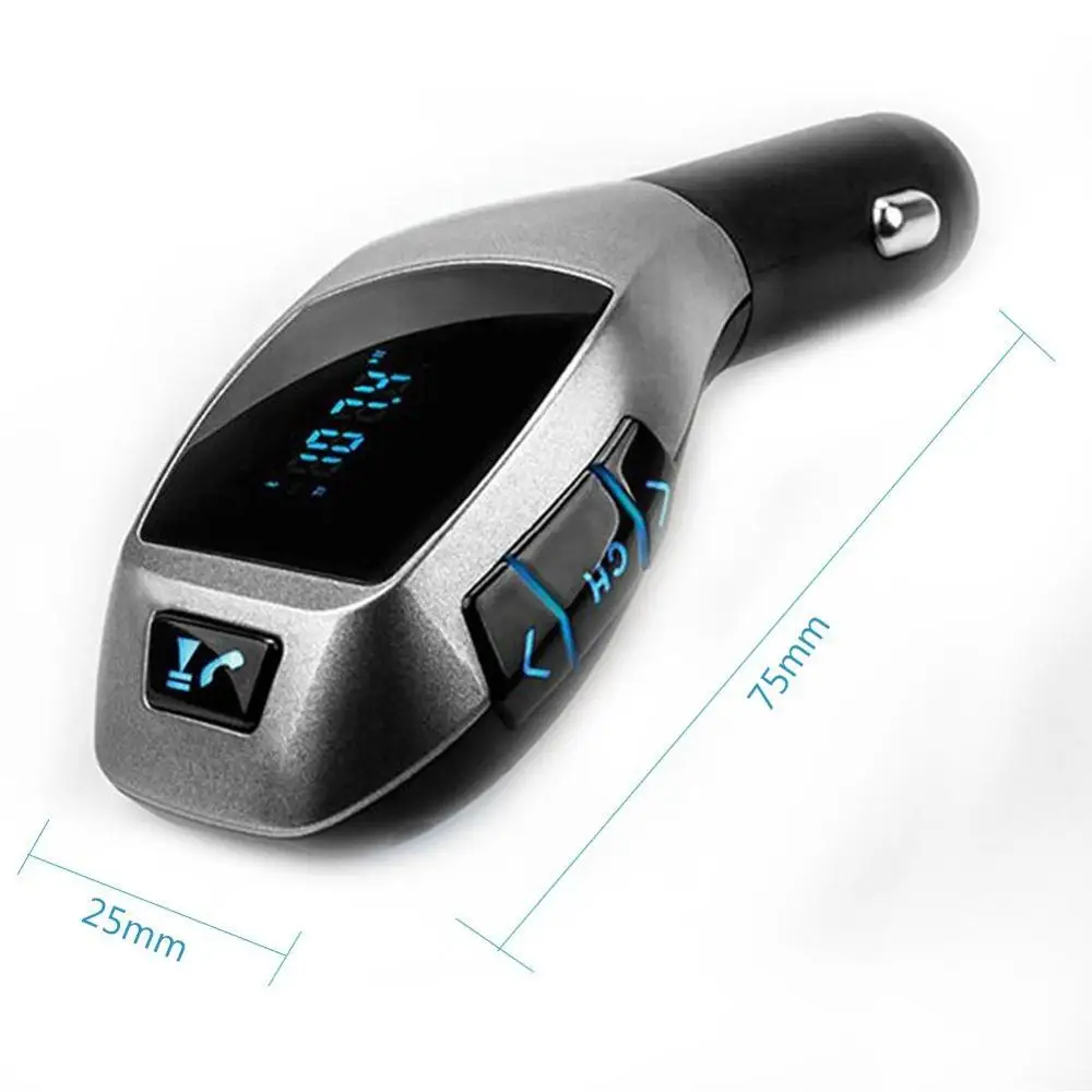 Автомобильный комплект беспроводной Bluetooth FM трансмиттер MP3 плеер Зарядное