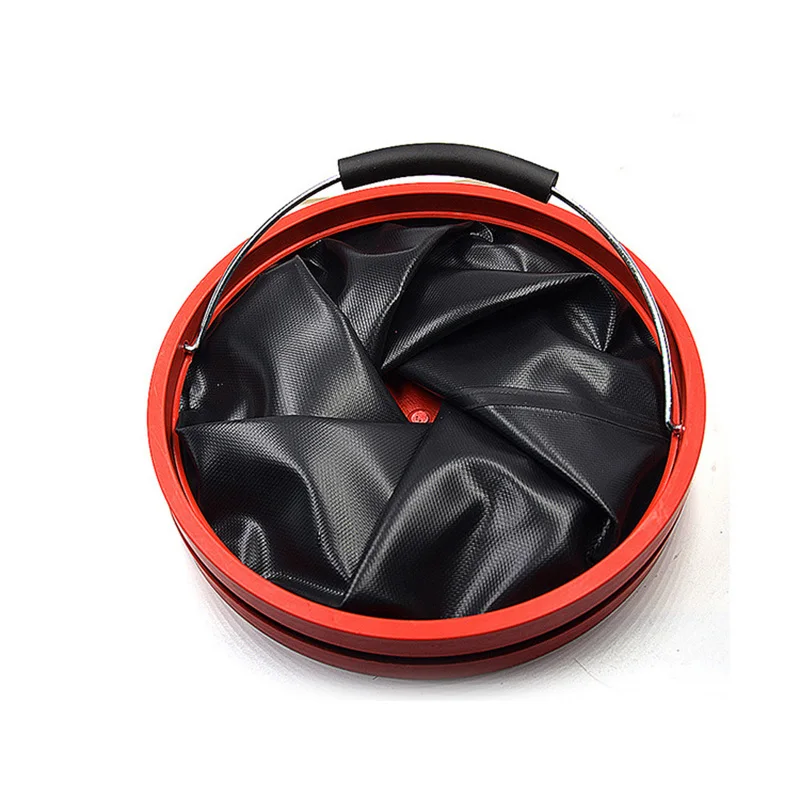 Cubo plegable portátil para acampar al aire libre, pesca, cubo de agua plegable, contenedor de almacenamiento para coche, herramientas portátiles de lavado de pesca, BS Cubo plegable portátil para acampar al aire libre, pesca, cubo de agua plegable, contenedor de almacenamiento para coche, herramientas portátiles de lavado de pesca, BS
