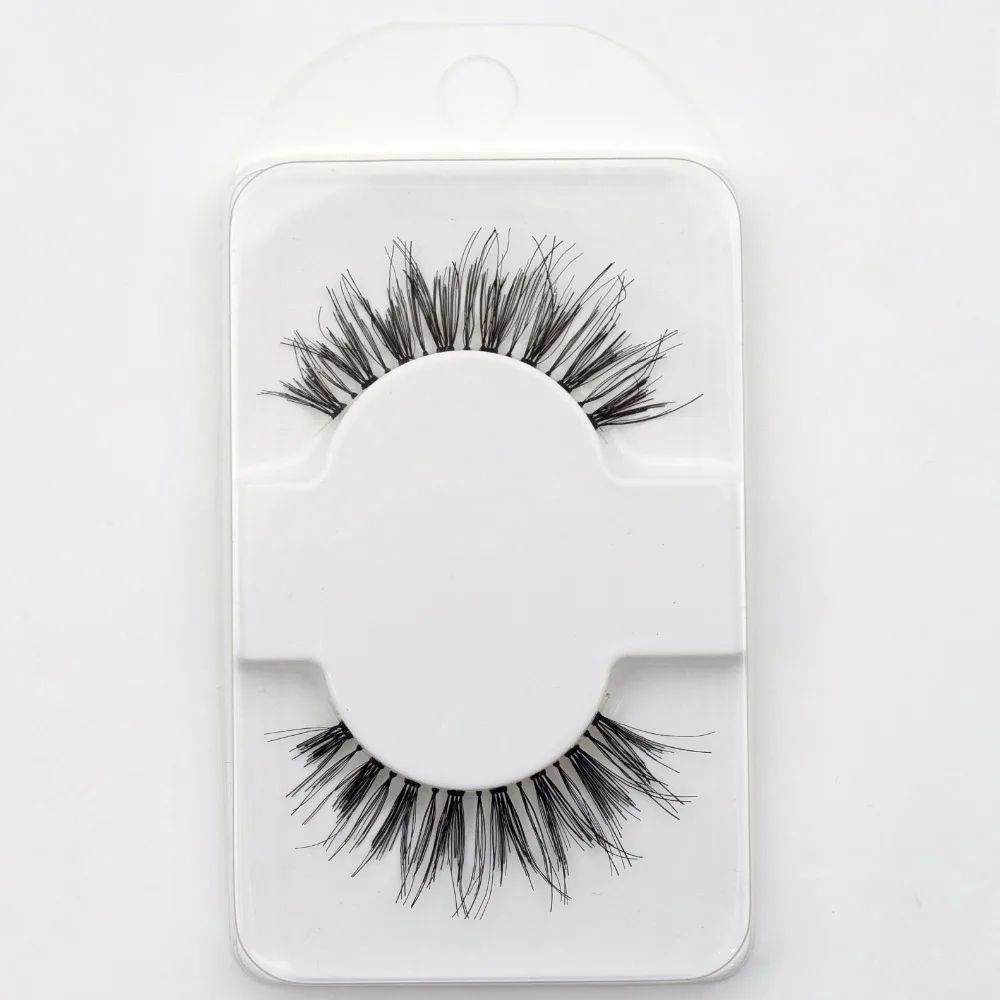 US $194.94 Free DHL 120pairs Visofree Human Hair Lashes Handmade Long Eyelashes Transparent Band False Eyelashes Natural Lashes No Logo Box