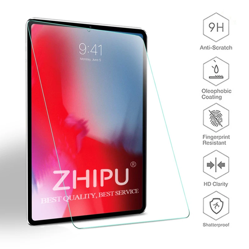 2 шт. стекло для iPad Pro 11 и 12 9 2018 защита экрана 9H закаленное 10 7th Air 3 5 Mini 7 2019|Защитные