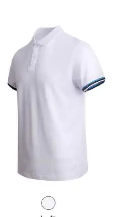 7 цветов xiaomi mijia модная мужская рубашка поло Удобная Повседневная хлопковая летняя дышащая толстовка с короткими рукавами умный дом - Цвет: white M