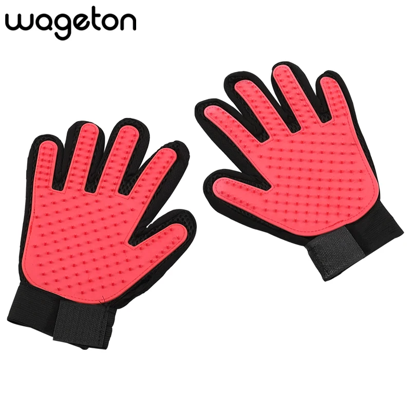 Перчатки для кошек Wageton щетка волос домашних животных расческа ухода и чистки