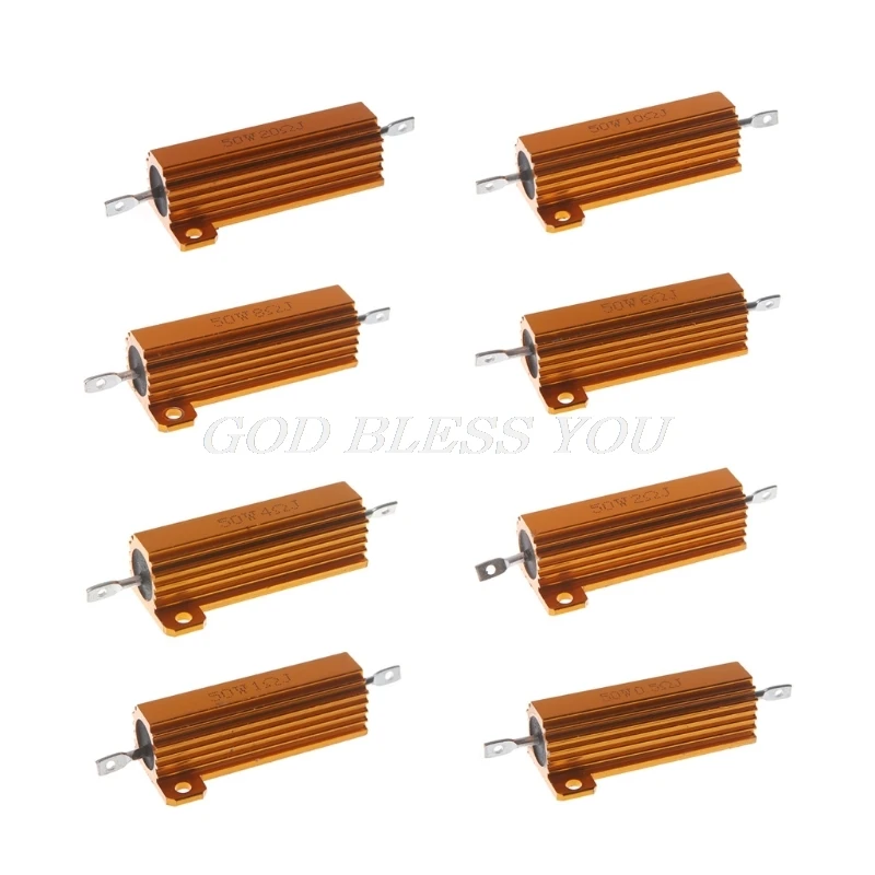 50W Shell Power Aluminum Housed Case Wirewound Resistor 05124681020 Ohm huismerk kopen in de aanbieding 50W Shell Power Aluminum Housed Case Wirewound Resistor 05124681020 Ohm huismerk kopen in de aanbieding